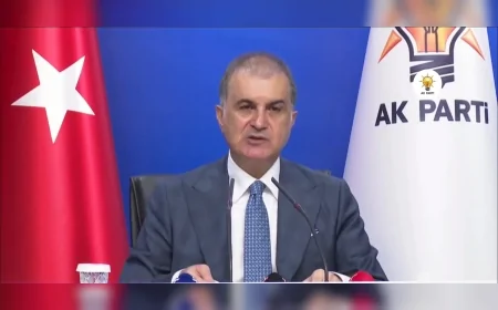AK Parti Sözcüsü Ömer Çelik’ten Erdoğan’ın adaylık çıkışına yanıt: ‘Yeniden seçilmesini birinci öncelik olarak arzu ederiz’