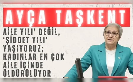 CHP’li Ayça Taşkent: ‘Aile Yılı’ değil, ‘şiddet yılı’ yaşıyoruz; kadınlar en çok aile içinde öldürülüyor’