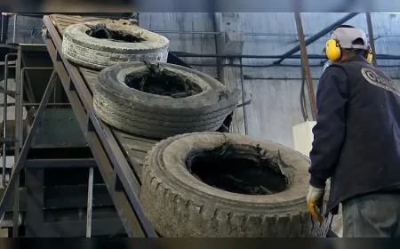 28 milyon TL’lik yatırımla Aksaray’da kurulan tesis, atık lastikleri enerjiye dönüştürecek