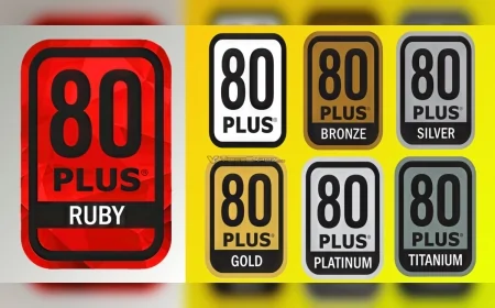 Sunuculara Özel Yeni PSU Standardı: 80 PLUS Ruby ile Verimlilik Rekoru Kırılıyor