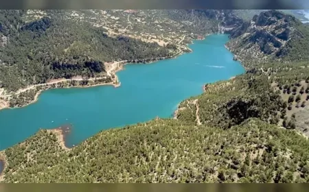 Karaman'daki gizli cennet: Turkuaz rengiyle büyüleyen baraj gölü ilgi odağı oldu