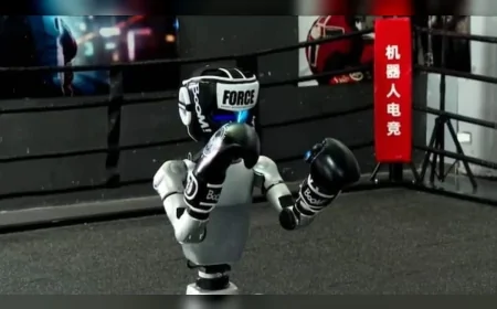 Çin'de tarih yazıldı: Robotlar ringe çıktı, ilk boks şampiyonu belli oldu