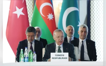 Erdoğan, Laçın’da Türkiye-Azerbaycan-Pakistan Zirvesi’nde 'Üçlü iş birliğimizi ileri taşıyacağız' dedi