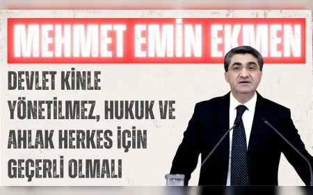 DEVA Partili Mehmet Emin Ekmen: 'Devlet kinle yönetilmez, hukuk ve ahlak herkes için geçerli olmalı'