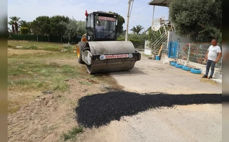 Menderes'te Bozuk Yollar İçin Harekete Geçildi: 44 Mahallede Tamir Seferberliği Başlatıldı