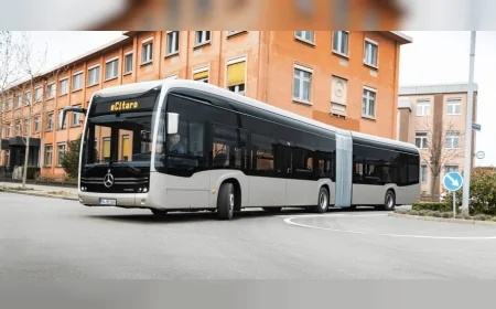 Elektrikli Otobüs eCitaro, Yeni Batarya Teknolojisiyle 500 Km Menzil Sunacak