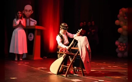 Pursaklar’da Nezaket Okulları Mezuniyetlerinde Miniklerden Coşku Dolu Gösteriler