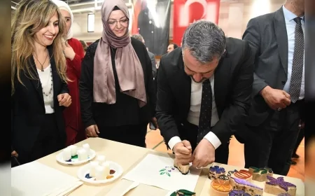 Pursaklar’da Hayat Boyu Öğrenme Haftası’na El Emeği Damgası
