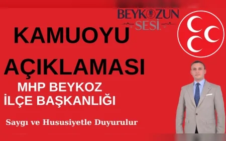 MHP'li Çömlekçi'den CHP Beykoz İlçe Başkanı Taştan’a sert çıkış: 'Beykozlular muhatap bulamıyor'