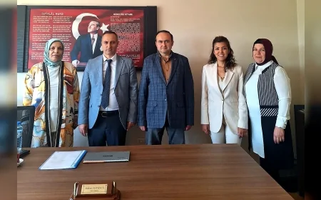 Ankara’da Birlik Derneği’nden Millî Eğitim Şube Müdürlerine anlamlı ziyaret