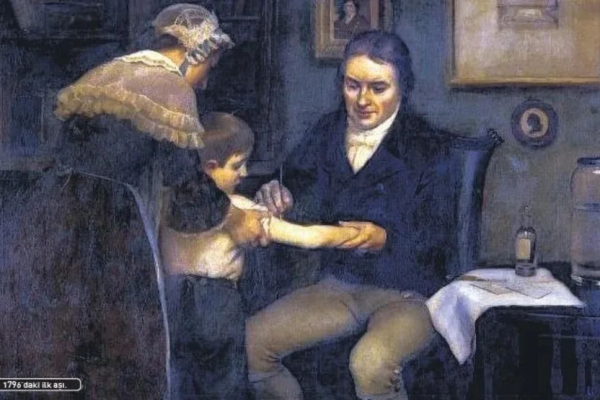 1796’da İnsanlığa Umut Oldu: Edward Jenner’ın Geliştirdiği Çiçek Aşısı Tarihe Geçti