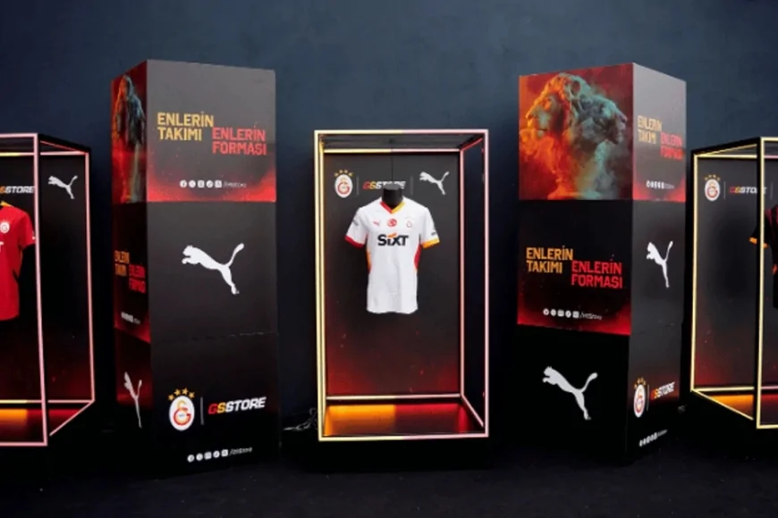Galatasaray Başkanı Özbek'ten TFF Başkanı Şahin'e sürpriz forma hediyesi