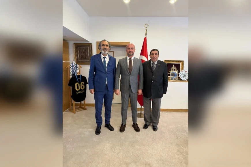 DHMİ Başkanı Enes Çakmak'a anlamlı ziyaret: 'Türkiye hava sahasında tarihi başarılar kaydediyor'