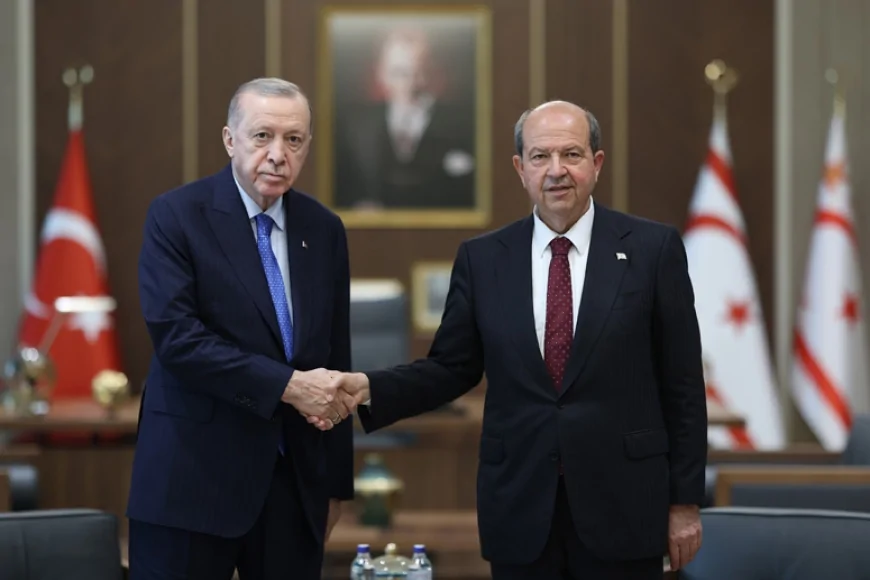 Erdoğan: ‘KKTC Cumhuriyet Yerleşkesi, Kıbrıs Türk halkının kararlılığının sembolüdür’