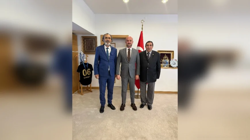 DHMİ Başkanı Enes Çakmak'a anlamlı ziyaret: 'Türkiye hava sahasında tarihi başarılar kaydediyor'