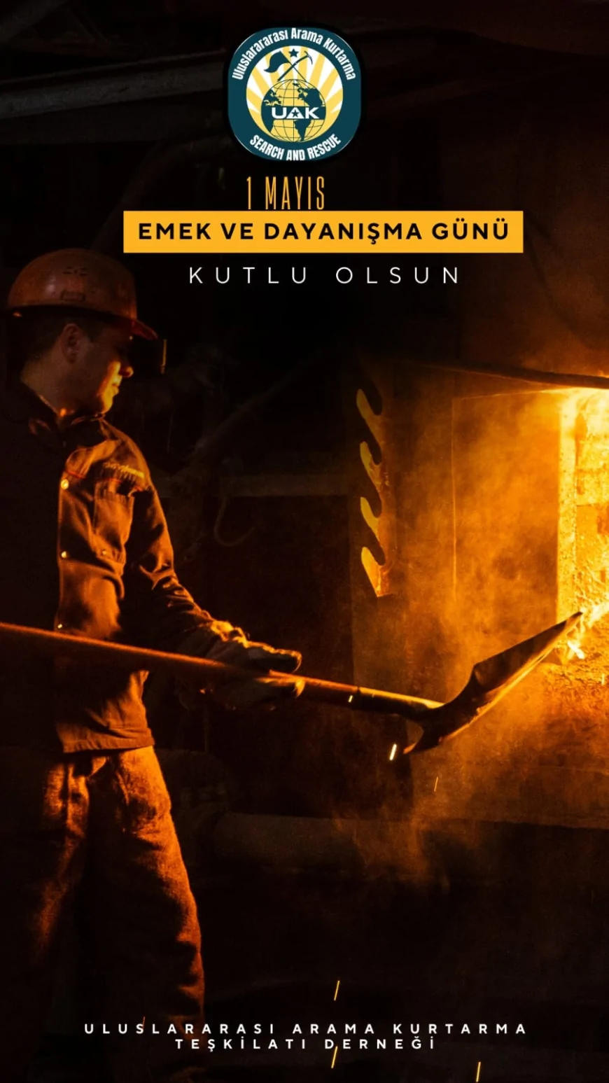 Arama kurtarma gönüllülerinden 1 Mayıs mesajı: 'Emek, insanlık onurunun en somut göstergesidir'