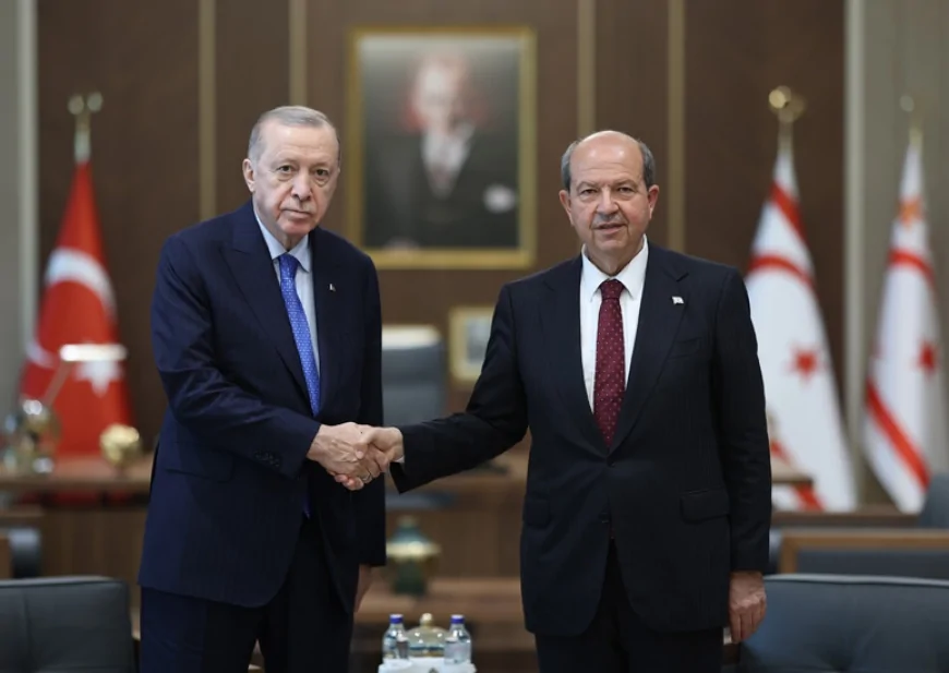 Erdoğan: ‘KKTC Cumhuriyet Yerleşkesi, Kıbrıs Türk halkının kararlılığının sembolüdür’