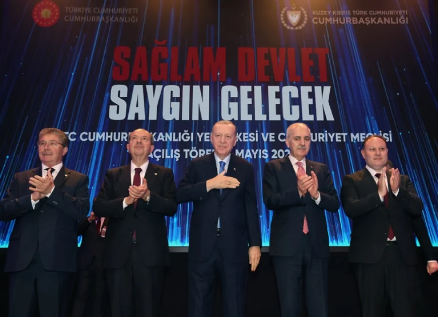 Erdoğan: ‘Adlarımız farklı olsa da Kıbrıs davasında soyadımız Kuzey Kıbrıs Türk Cumhuriyeti’dir’