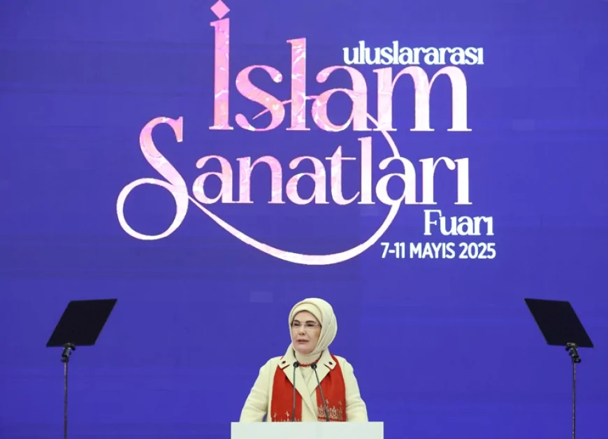 Emine Erdoğan: ‘İslam sanatı, ilahi olanı hatırlatandır’