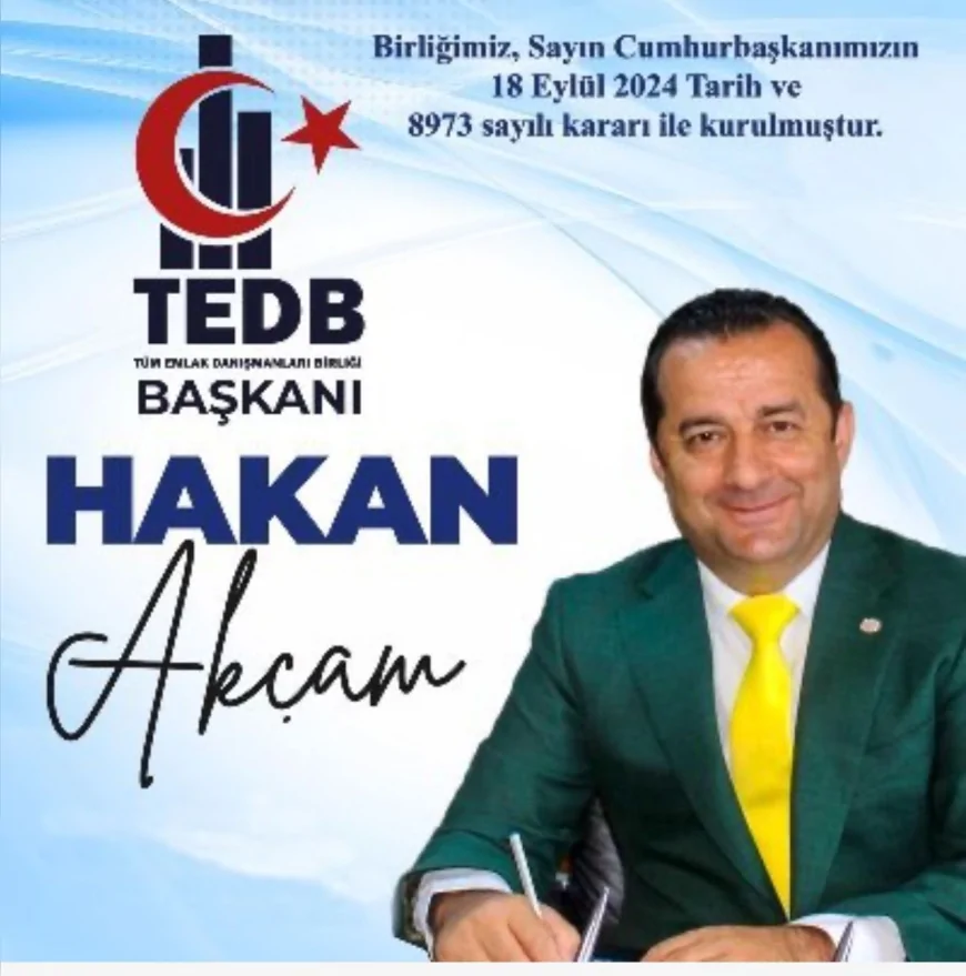 Tüm Emlak Danışmanları Birliği’ne Berlin’de kurumsallaşma ödülü: Hakan Akçam’dan gurbetçilere yatırım çağrısı