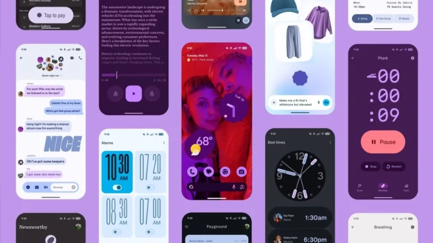 Android'e genç odaklı makyaj: Google'dan canlı renkli yeni tasarım atağı