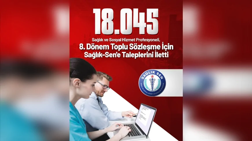 Toplu Sözleşme Öncesi 18 Bin Sağlık Çalışanı Talebini İletti: 'Ek Ödemeler Artmalı, Bayram İkramiyesi Verilmeli'