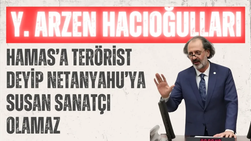 AK Partili Yücel Arzen'den Linet’e sert tepki: ‘Hamas’a terörist deyip Netanyahu’ya susan sanatçı olamaz’