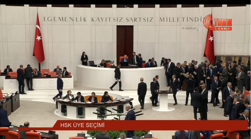 HSK seçimlerinde ilk tur tamamlandı: 5 üyelik için hiçbir aday üçte iki çoğunluğu sağlayamadı