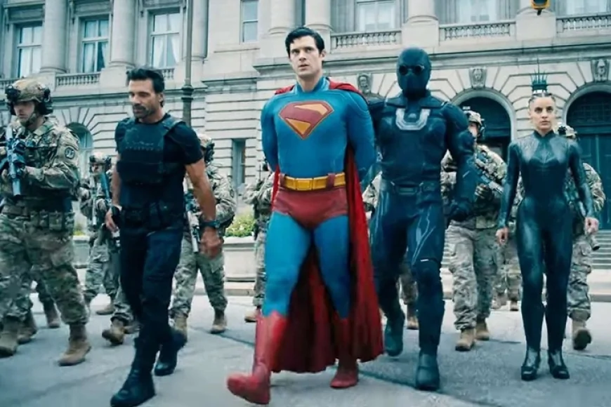 DC'nin Yeni Süpermen Filminden Dikkat Çekici Fragman: Green Lantern ve Hawkgirl Sürprizi