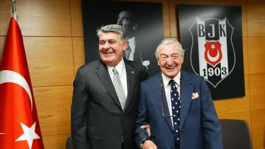 Rahmi Koç, Beşiktaş'a Ziyaret Gerçekleştirdi