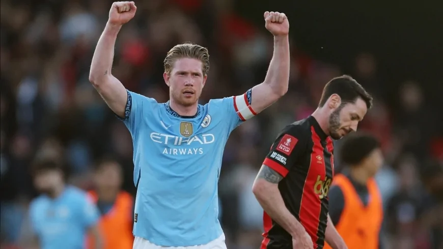 Manchester City, Bournemouth'u 3-1 mağlup ederek 3. sıraya yükseldi