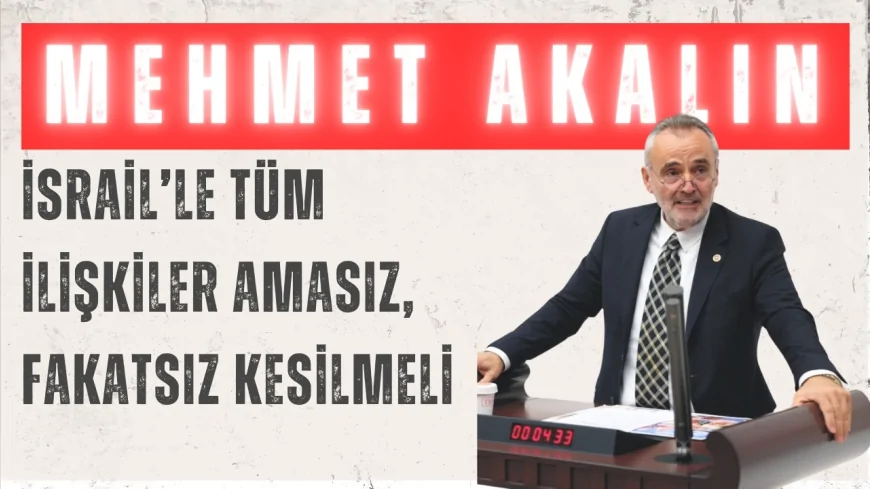 İYİ Parti’den Gazze tepkisi: 'İsrail’le tüm ilişkiler amasız, fakatsız kesilmeli'