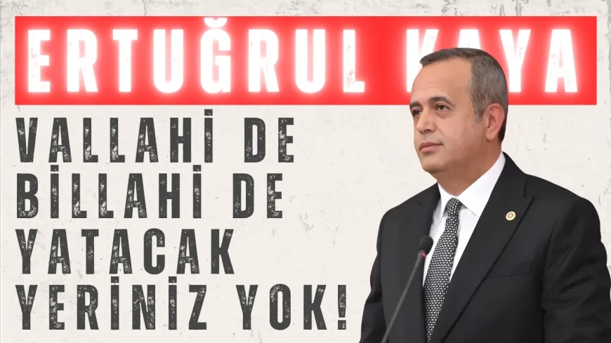 DEVA Partili Ertuğrul Kaya’dan Gaziantep Üniversitesi’ndeki milyarlık yemek ihalesine tepki: “Vallahi de billahi de yatacak yeriniz yok!”
