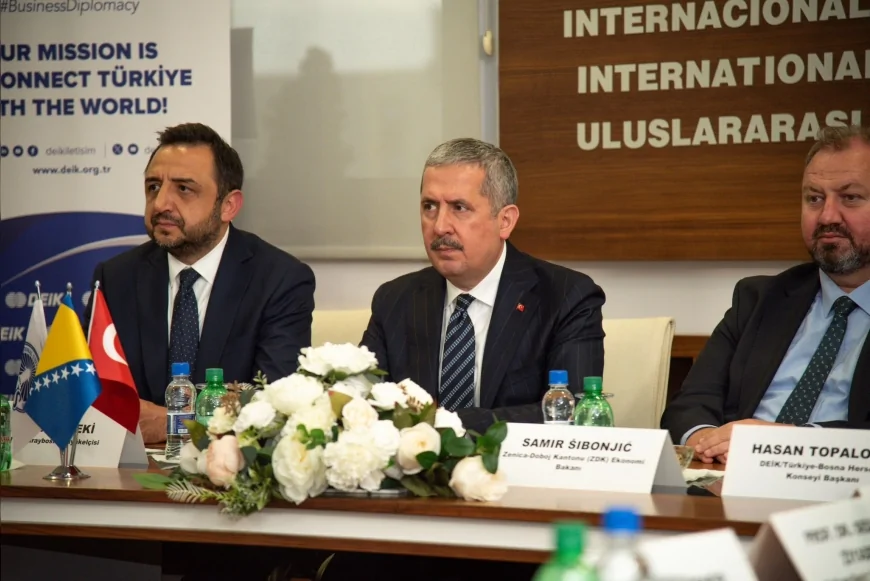 Ticaret Bakan Yardımcısı Gürcan'dan Bosna-Hersek'te çok taraflı ekonomik temaslar