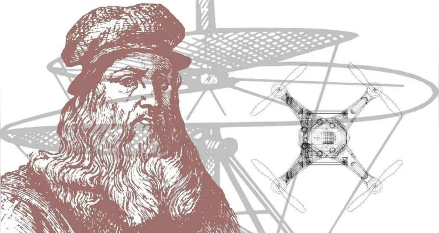 Leonardo da Vinci'nin 500 Yıl Önce Çizdiği Helikopter Tasarımı Bilimi Şaşırtıyor
