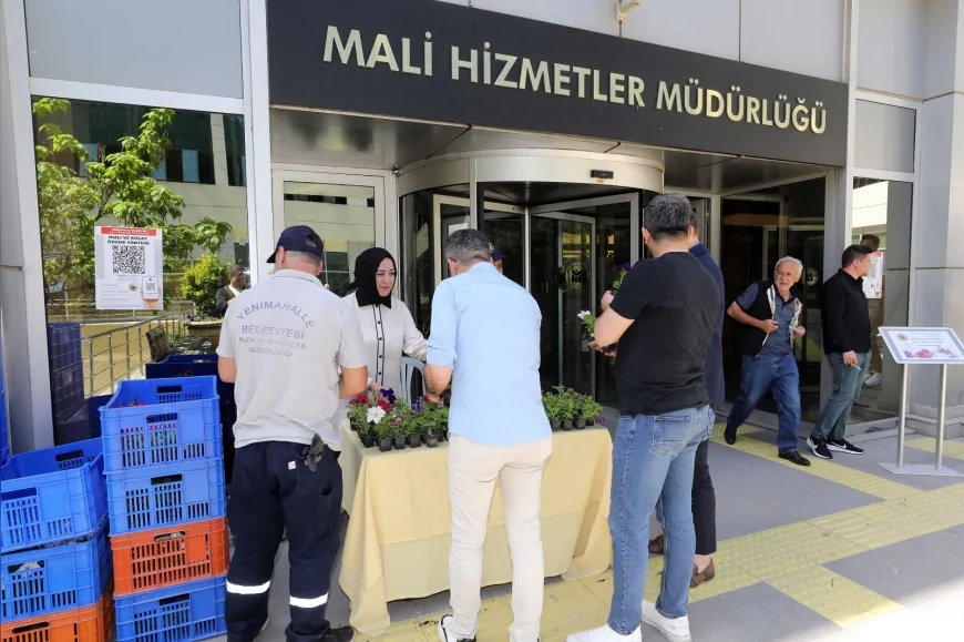 Yenimahalle’de vergi ödeyene çiçekli teşekkür: Son gün 31 Mayıs