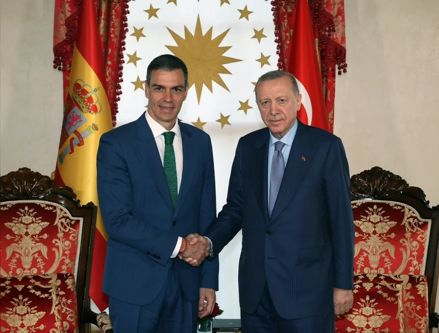 Erdoğan ve Sanchez İstanbul'da bir araya geldi: Gündemde Gazze, AB süreci ve ticaret vardı