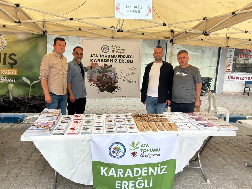 Kdz. Ereğli Belediyesi’nin Ata Tohumu Projesi Seferihisar’da Yoğun İlgi Gördü