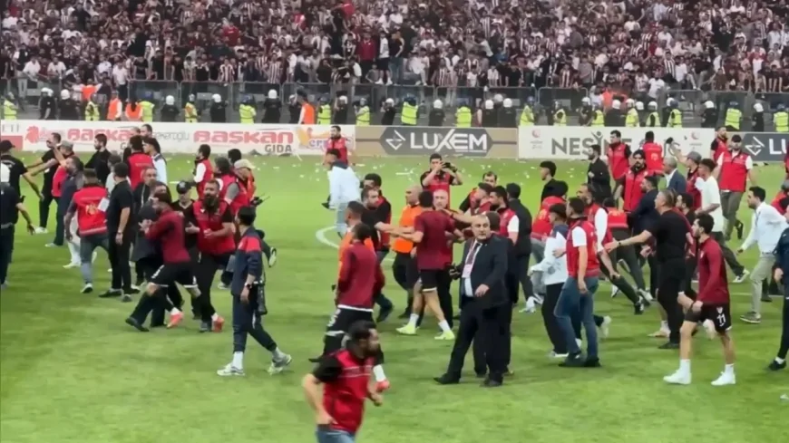 Elazığspor-Vanspor maçındaki skandal anonsun Belediye Başkanı tarafından yapıldığı görüntülerle ortaya çıktı