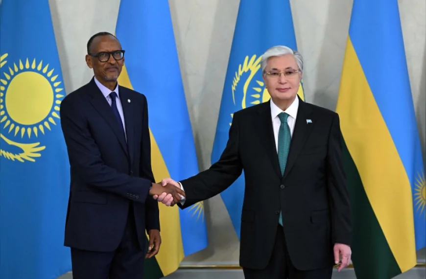 Kazakhstan ile Ruanda arasında yeni dönem: Cumhurbaşkanı Kagame ikinci kez resmen Astana'da