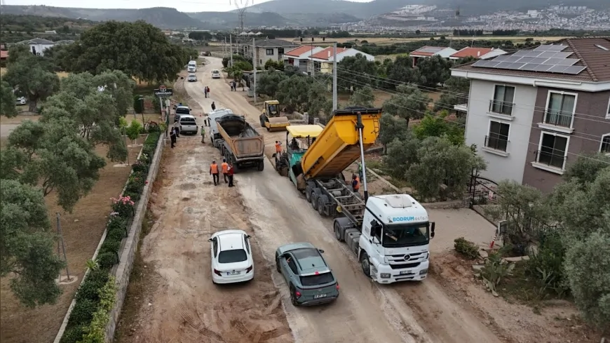 Muğla'da Bayram Öncesi Yol Seferberliği: Milas Menteş'te 13 Milyon TL'lik Yenileme Başladı