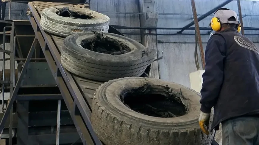 28 milyon TL’lik yatırımla Aksaray’da kurulan tesis, atık lastikleri enerjiye dönüştürecek