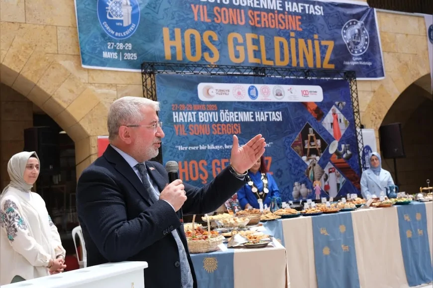 Çorum’da Türk Mutfağı Haftası’na Yoğun İlgi: Geleneksel Lezzetler Bedesten’de Tanıtıldı