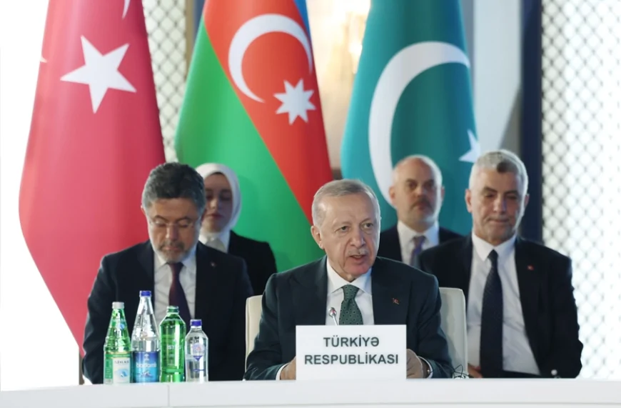 Erdoğan, Laçın’da Türkiye-Azerbaycan-Pakistan Zirvesi’nde 'Üçlü iş birliğimizi ileri taşıyacağız' dedi