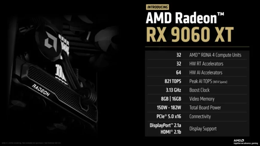 AMD'nin Yeni RX 9060 XT Modeli Testlerde Göründü: RTX 5060 Ti'a Gerçek Rakip mi?