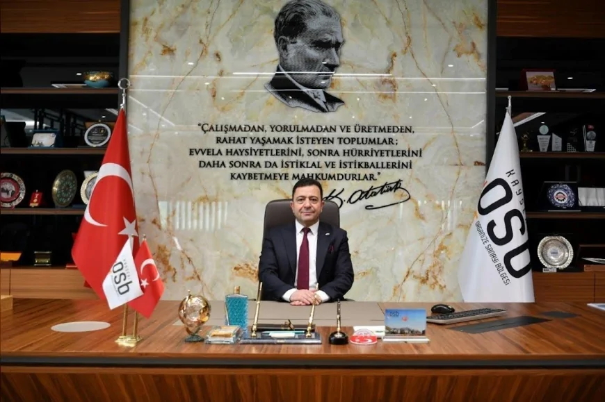 Kayseri OSB Başkanı Mehmet Yalçın: 'Sanayici desteklenirse ekonomik büyüme hızlanır'