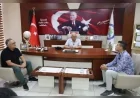 Depremzede Yiğit Akar, Karadeniz Ereğli’ye Gelerek Başkan Posbıyık’a Teşekkür Etti