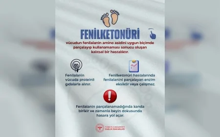 Türkiye’de Her 25 Kişiden Biri Taşıyıcı: Fenilketonüri Erken Tanı Olmazsa Beyin Hasarına Yol Açıyor