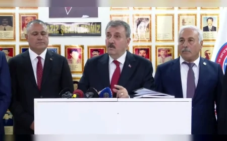 Mustafa Destici Şırnak’ta konuştu: ‘Güvenlik korucularımıza laf edenleri ezeriz, teröre karşı müzakere olmaz’
