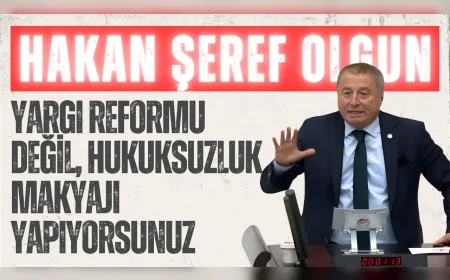 İYİ Parti’li Hakan Şeref Olgun’dan infaz yasasına sert tepki: ‘Yargı reformu değil, hukuksuzluk makyajı yapıyorsunuz’